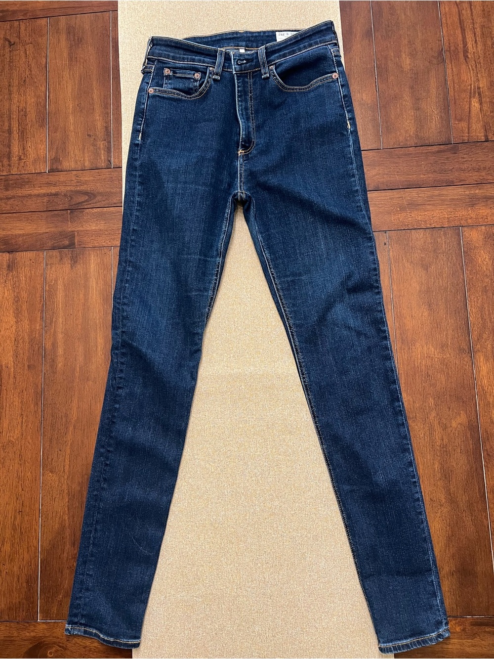 ❤️Rag & Bone Nina High Rise Skinny Blue Jeans